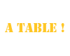 A table Jaune