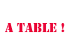A table Rouge