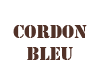 Cordon bleu Chocolat
