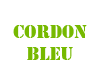 Cordon bleu Vert