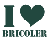 I love bricoler Vert Fonce